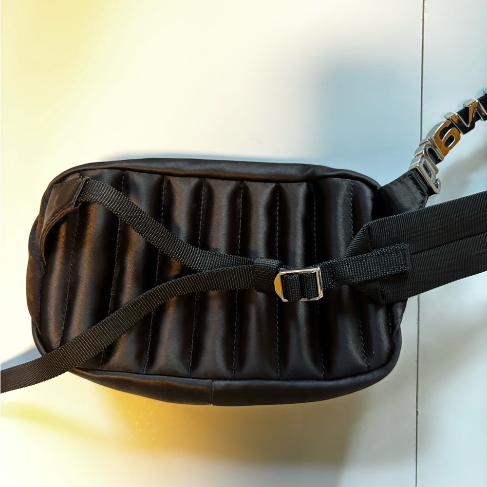 Alexander Wang diamanté logo nylon fanny pack. - Picture 2 of 4